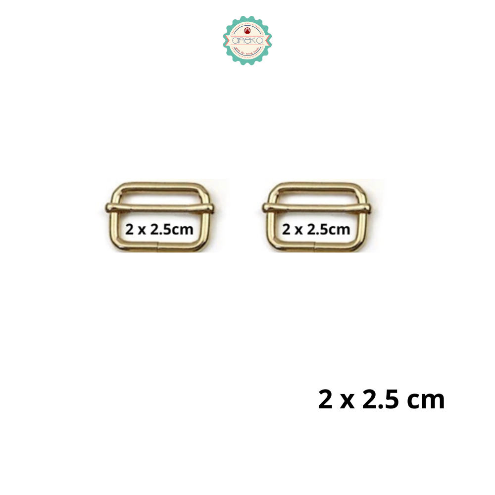 ANEKA - [2PCS] Rel Tas / Ring Jalan Kotak