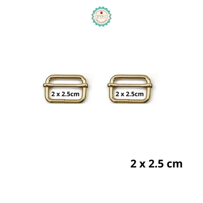 ANEKA - [2PCS] Rel Tas / Ring Jalan Kotak