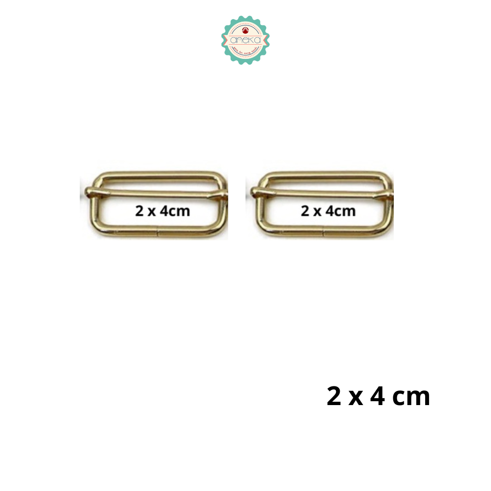 ANEKA - [2PCS] Rel Tas / Ring Jalan Kotak