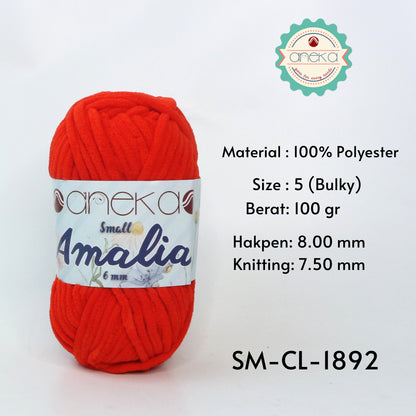 KATALOG - Benang Rajut Small Amalia / Chenille Crochet Knitting Yarn