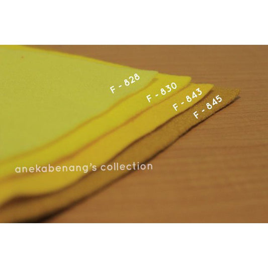 Felt Fabric - Yellow (50 cm x 90 cm)