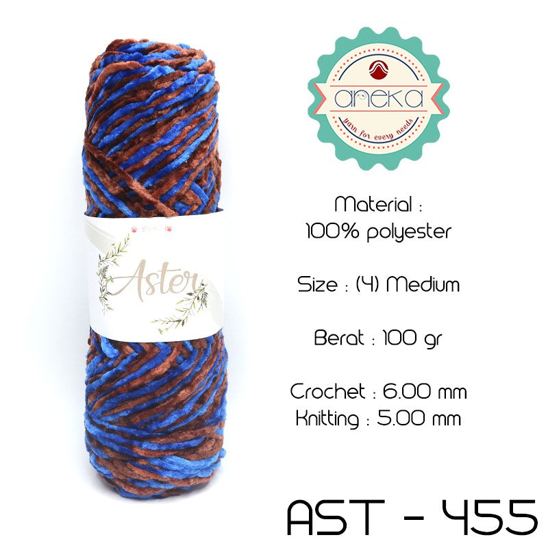 CATALOG - ASTER MIX SEMBUR Bludru Knitting Yarn / Velvet Knitting Yarn PART 2