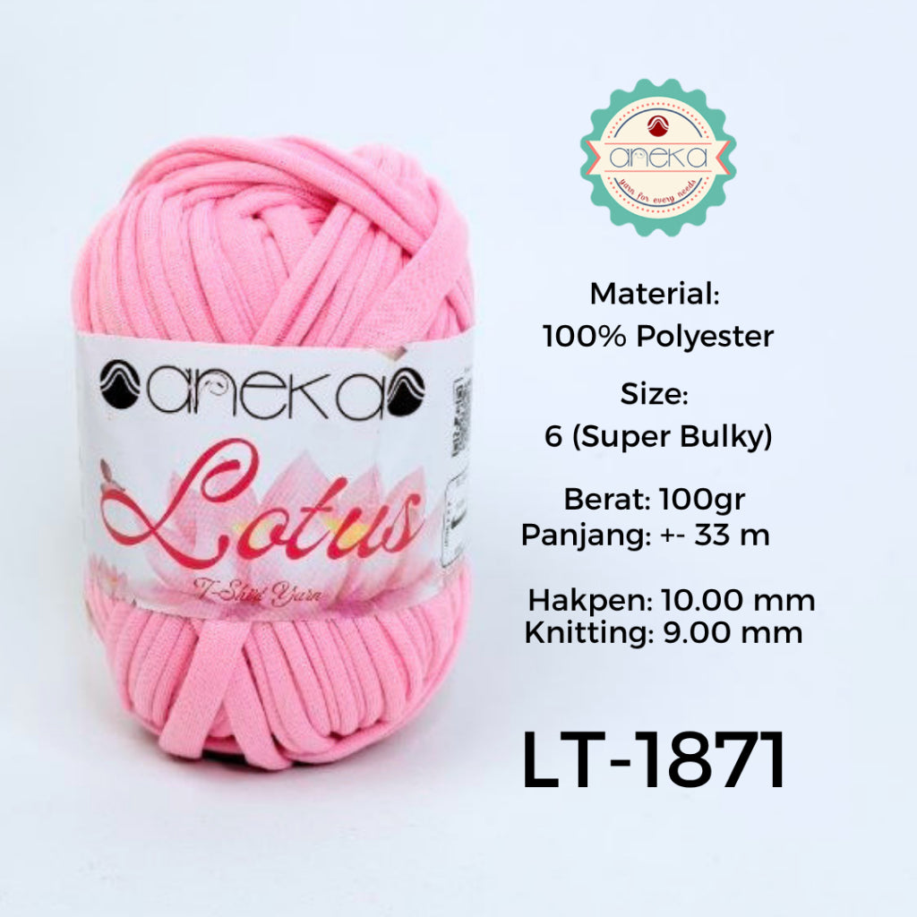 KATALOG - Benang Rajut Lotus / TShirt / Kaos Yarn PART 2