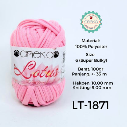 KATALOG - Benang Rajut Lotus / TShirt / Kaos Yarn PART 2