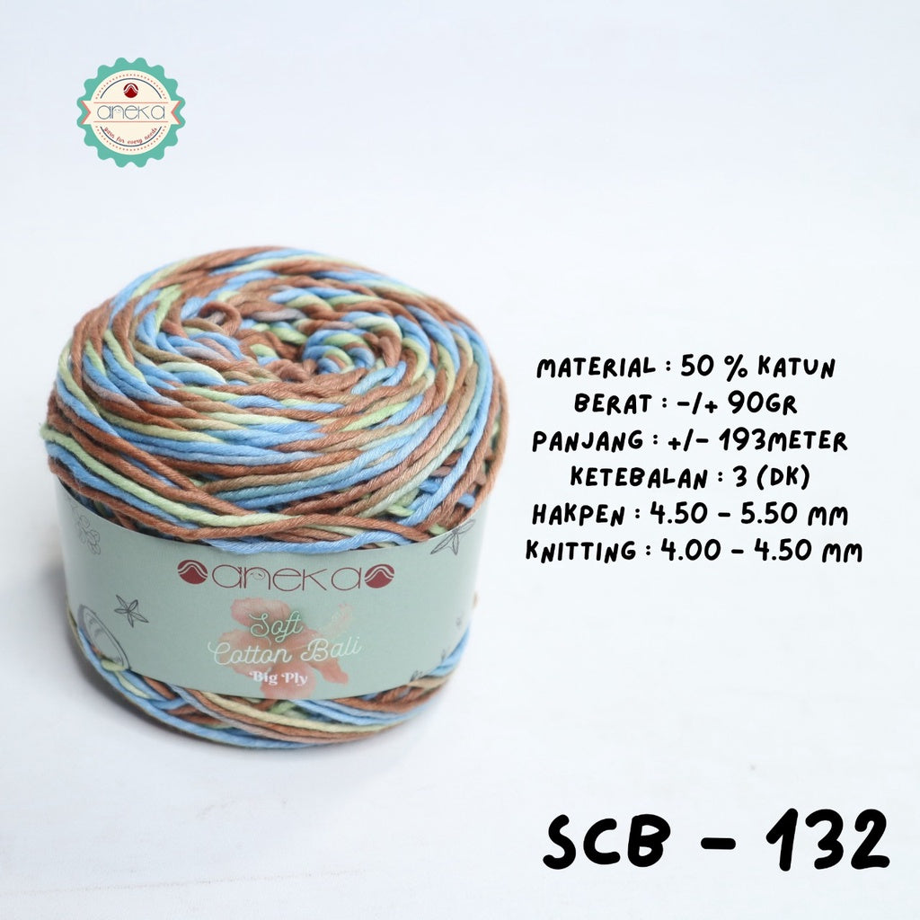 CATALOG - Sembur Mixed Balinese Cotton Knitting Yarn / Soft Cotton Big Ply Mambo