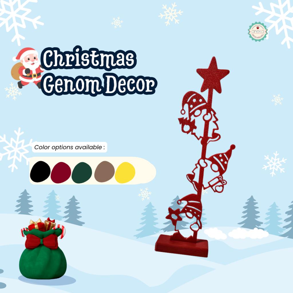 KATALOG- [PRE-ORDER] 3D Print Special Christmas Edition / Aksesoris Peralatan Rajut Knitting Natal DIY