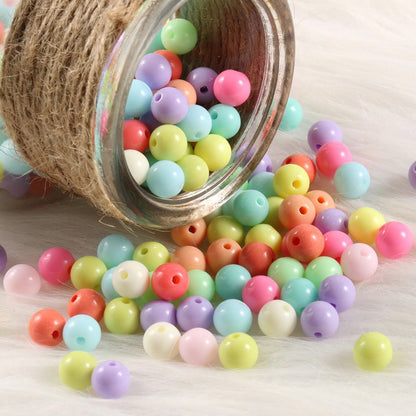 Mute Beads / DIY Craft Milk Pastel Motes - 20 GRAM