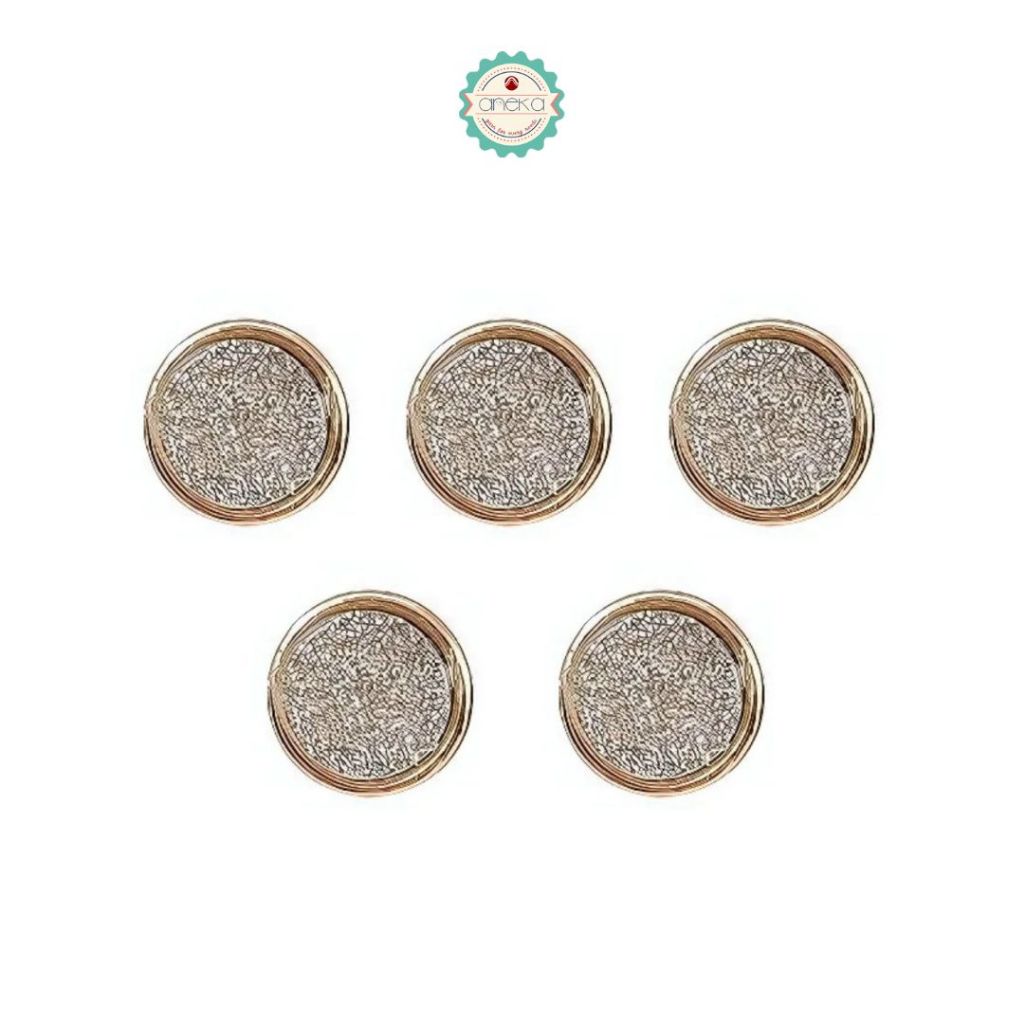 ANEKA - Kancing Baju Glitter Mewah / Tiny Button 11mm Premium