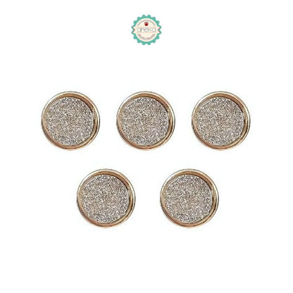 ANEKA - Kancing Baju Glitter Mewah / Tiny Button 11mm Premium