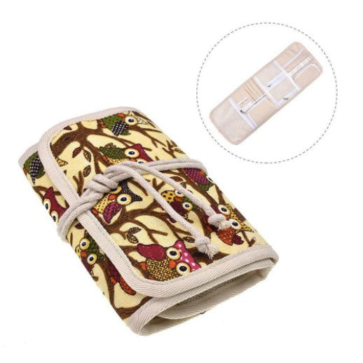 ANK - Dompet Case Hakpen / Aksesoris Rajut OWL (Case Only)