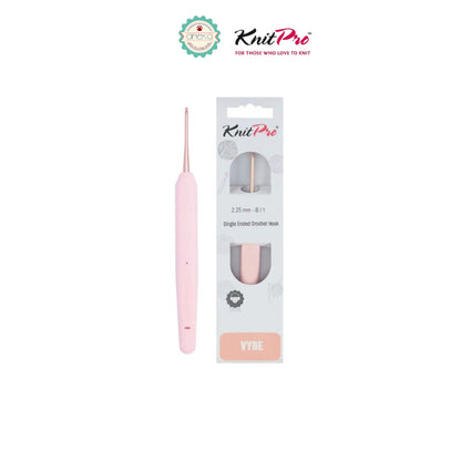KNITPRO - Vybe Single Ended Crochet Hooks / Alat Rajut Hakpen