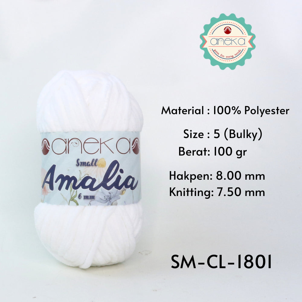 KATALOG - Benang Rajut Small Amalia / Chenille Crochet Knitting Yarn
