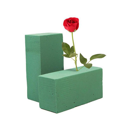 Busa Bunga / Gabus Basah / Dekorasi / Wet Foam / Floral Foam Green Leaf