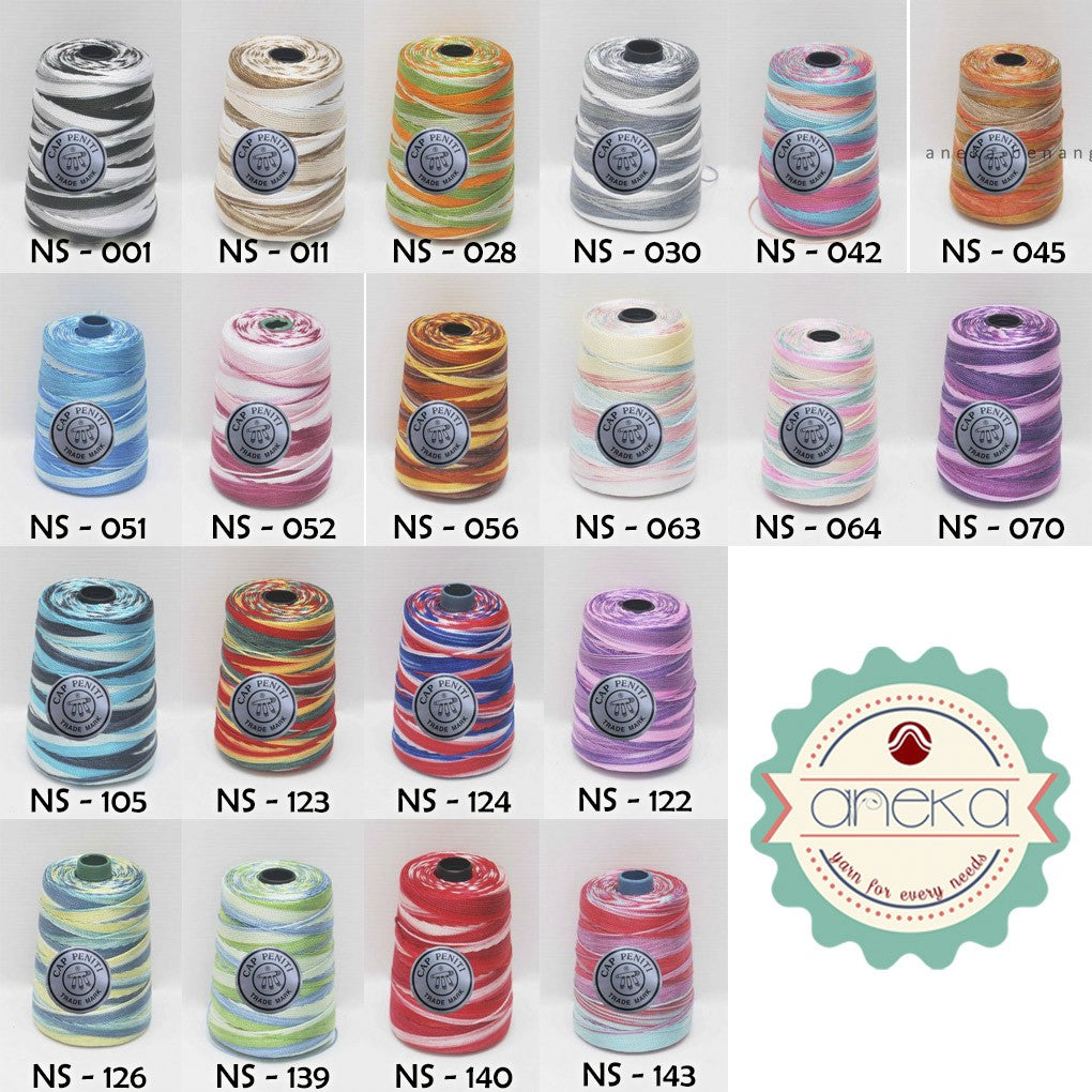 KATALOG - Benang Rajut Nylon Sembur Cap Peniti / Nylon Yarn