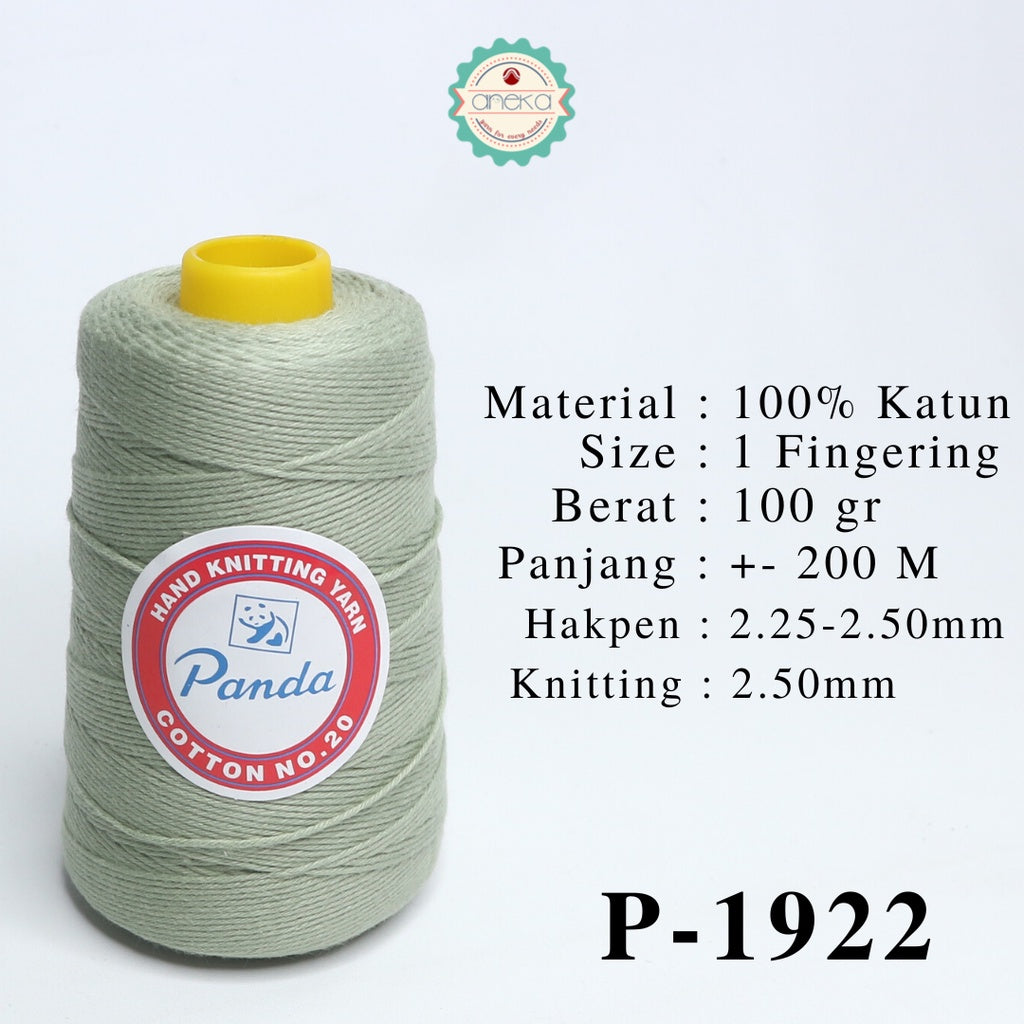 KATALOG - Benang Rajut Katun Panda / Cotton Yarn 1