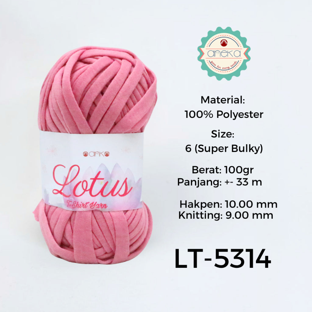 KATALOG - Benang Rajut Lotus / TShirt / Kaos Yarn PART 2