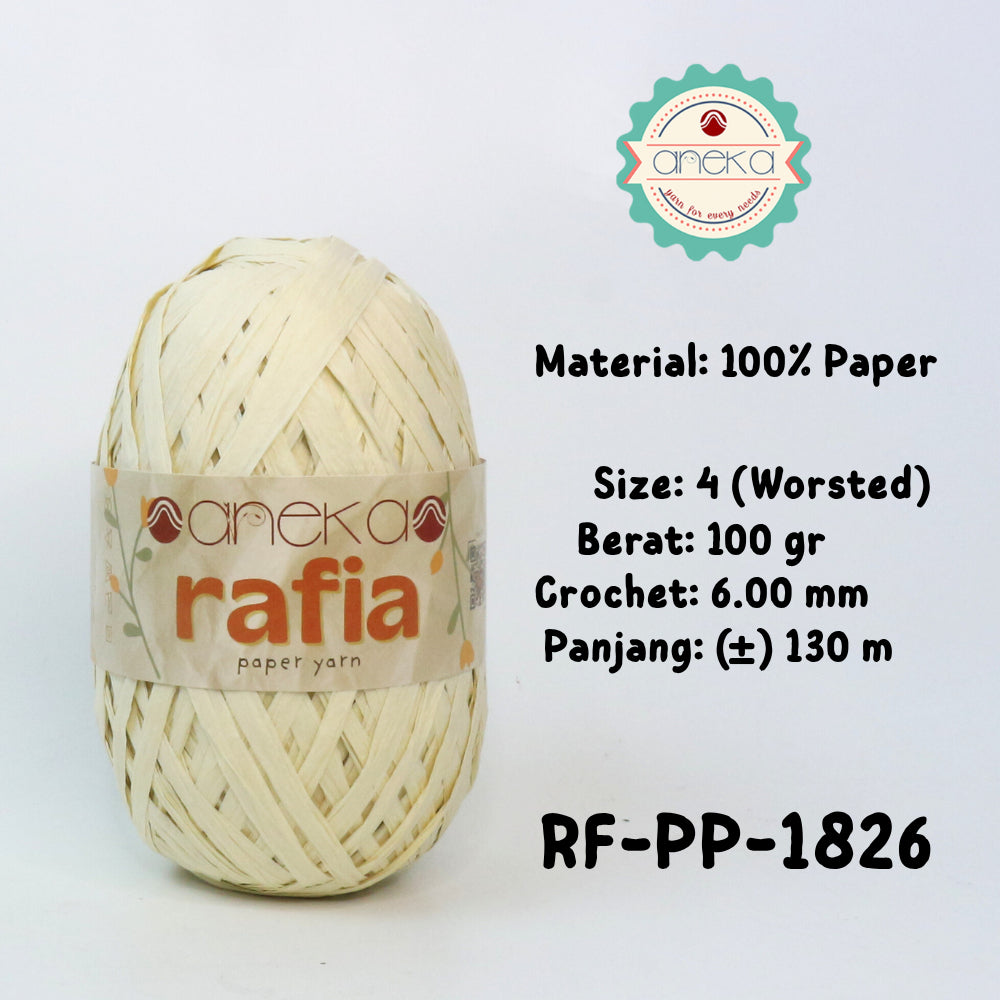 KATALOG - Benang Rajut Rafia / Raffia Paper Yarn