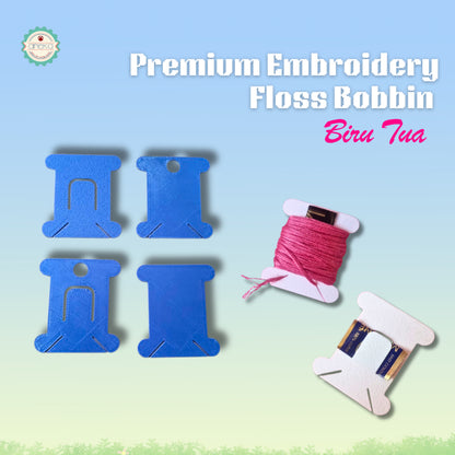 ANEKA - [10PCS] 3D Print Bobbin Card / Papan Benang Jahit Rajut