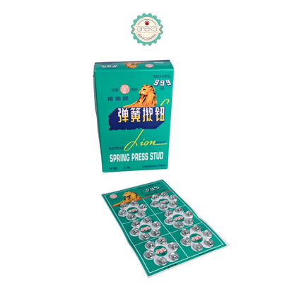 ANEKA - [1 Lembar / 36 PCS] Kancing Jepret / Cetet / Spring Press Stud Button