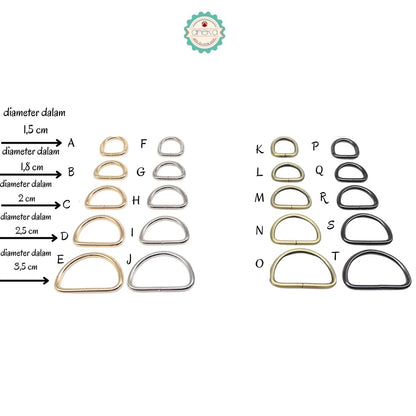 ANEKA - [2PCS] Ring D
