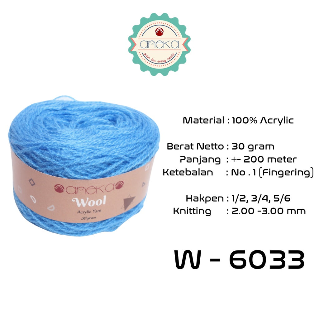 KATALOG - Benang Rajut Wool / Wol / Siet Yarn 30 dan 50 gram - 3