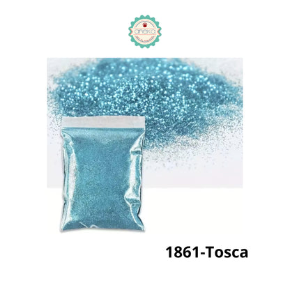 KATALOG -  [3 gram & 50 gram] Glitter Warna Bubuk Halus / Serbuk Kerajinan DIY / Powder