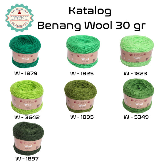 KATALOG - Benang Rajut Wool / Wol / Siet Yarn 30 dan 50 gram - PART 2