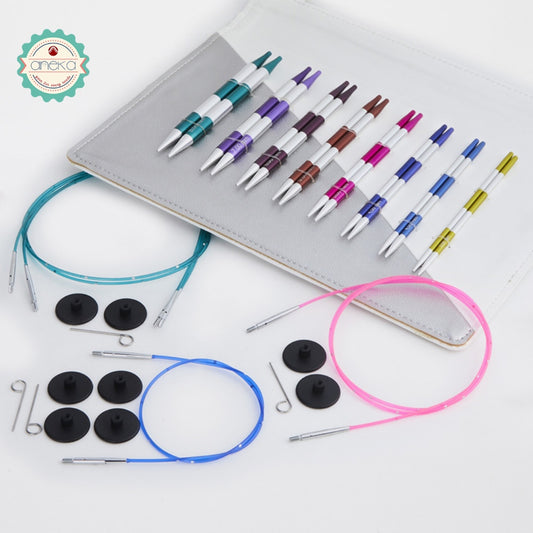 KnitPro Smartstix - Tools / Knitting Needles Interchangeable Needle Set (Deluxe Set)