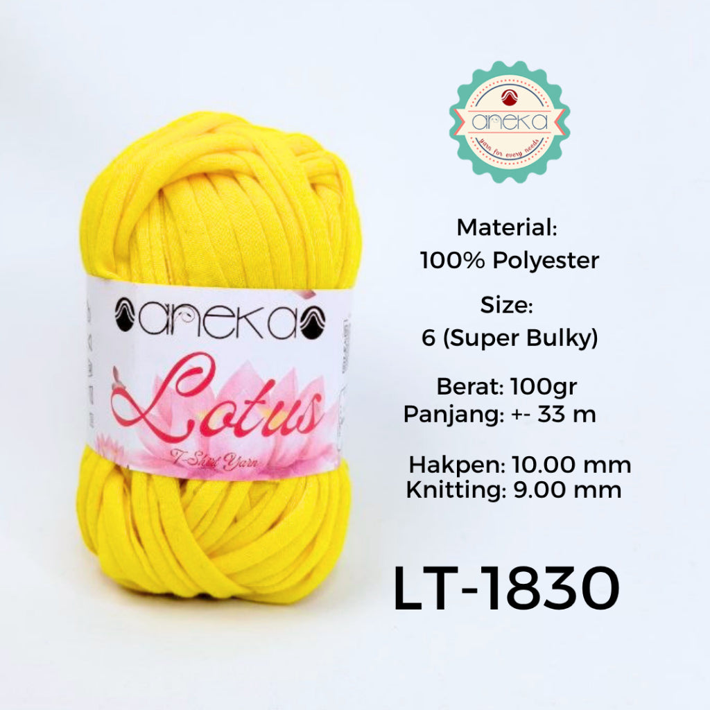 KATALOG - Benang Rajut Lotus / TShirt / Kaos Yarn PART 2
