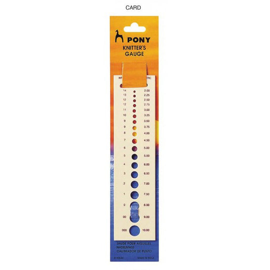 PONY - Pony Knitting Gauge