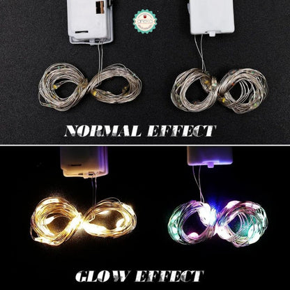 Aneka - Lampu Hias Warna - Warni /  LED Light Strings Battery / Fairy Lights / Wedding / Christmas Party / Gift Decorations