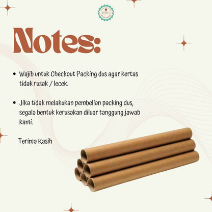 ANEKA - [ PACK ] Kertas Cellophane Buket Bunga [Script Chinese Poem] Flower Wrapping Paper Celophane