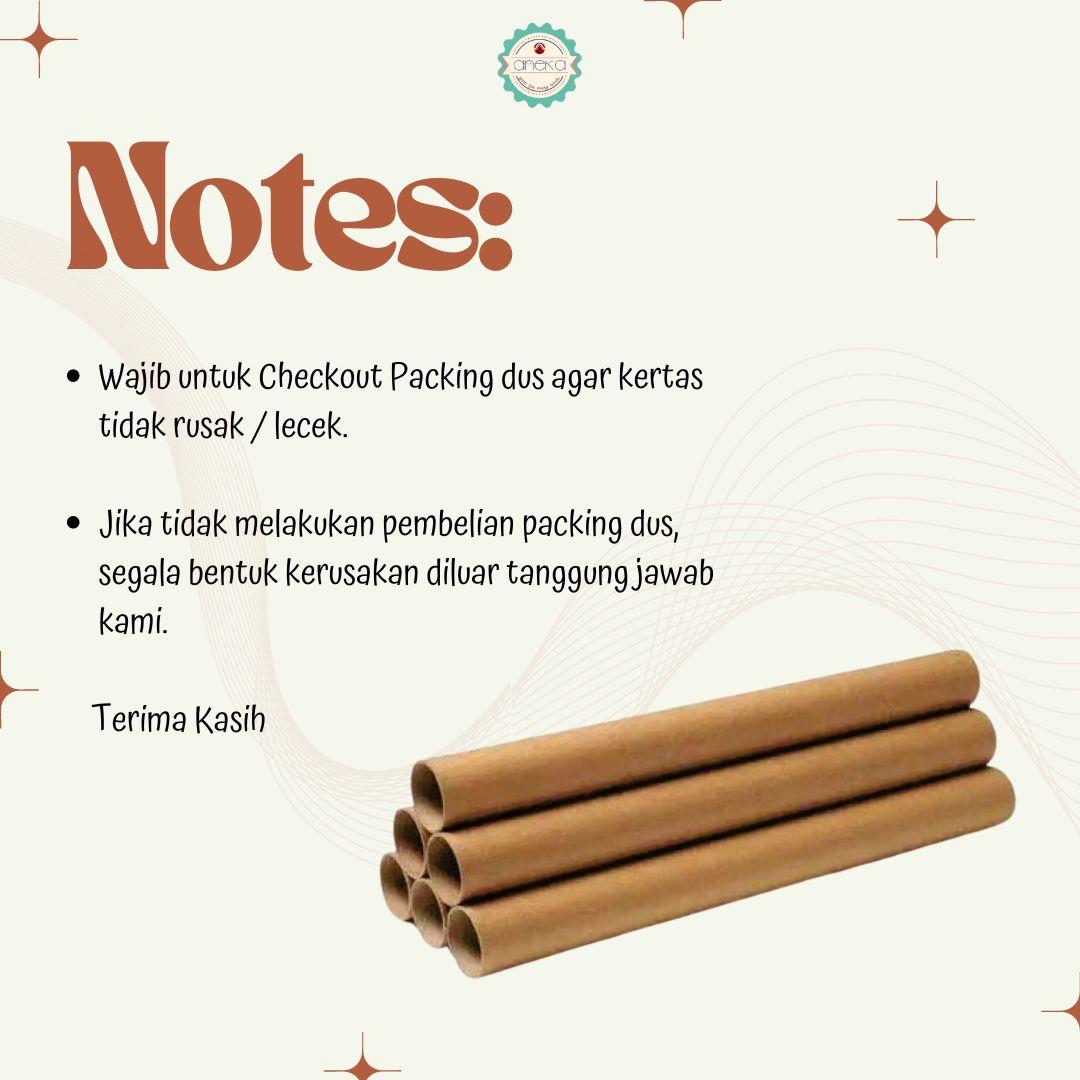 AnekaBenang - [ PACK ] Kertas Cellophane Buket Bunga [Big List Line] Flower Wrapping Paper Celophane