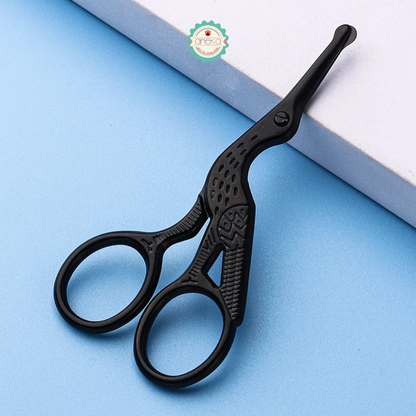 ANEKA - Gunting Benang Bangau / Bordir / Sulam Vintage / Retro / Klasik Burung Crane