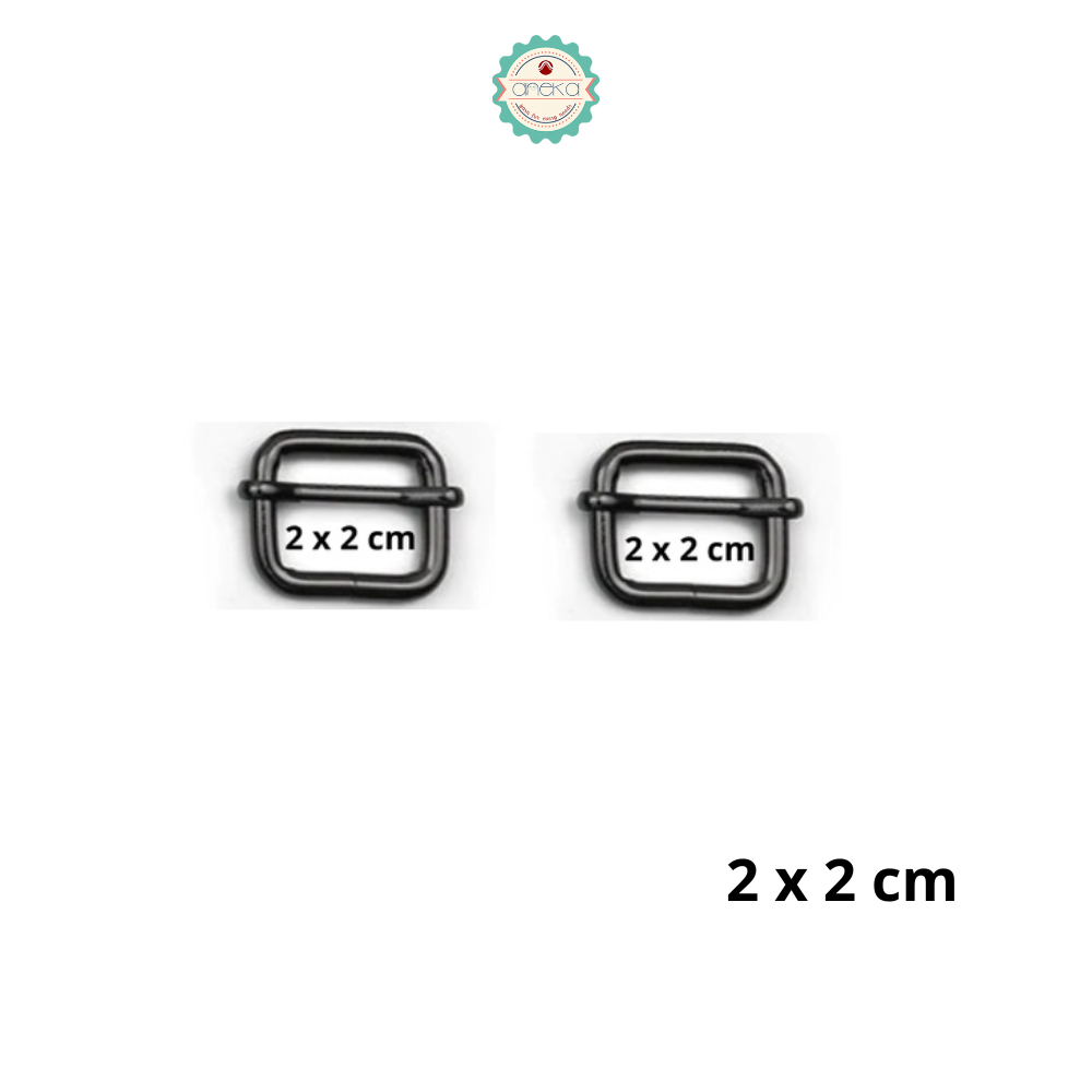 ANEKA - [2PCS] Rel Tas / Ring Jalan Kotak