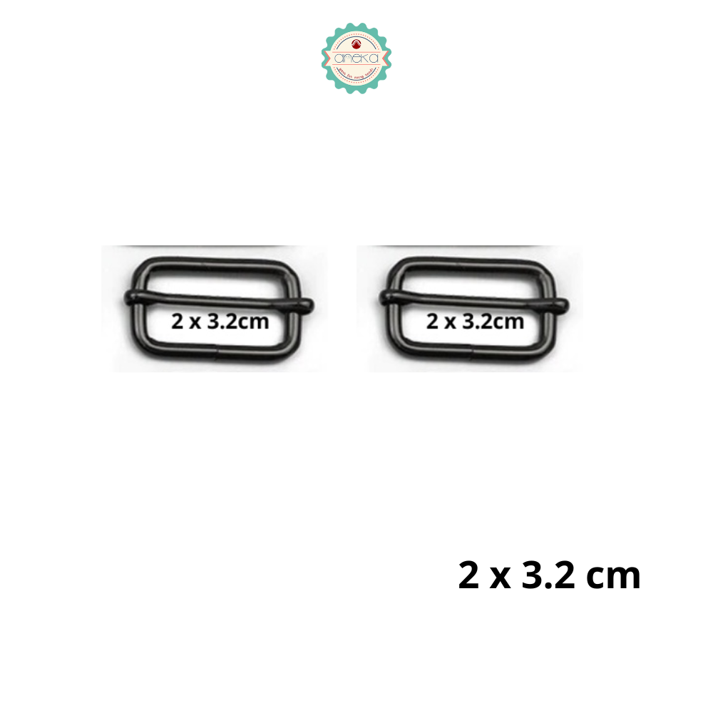 ANEKA - [2PCS] Rel Tas / Ring Jalan Kotak