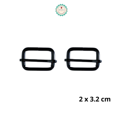 ANEKA - [2PCS] Rel Tas / Ring Jalan Kotak