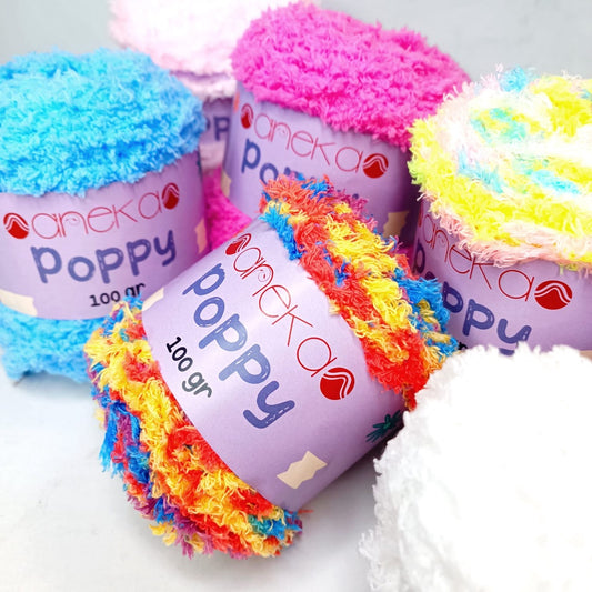 KATALOG - Benang Rajut Handuk Poppy / Towel Yarn 100gr Part 1