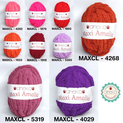 KATALOG - Benang Rajut Maxi Amalia / Chenille / Jumbo Part 1