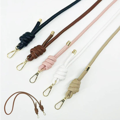 AnekaBenang - Tali Tas Selempang  Kulit Sintetis / PU Leather Rope / DIY Sling Bag