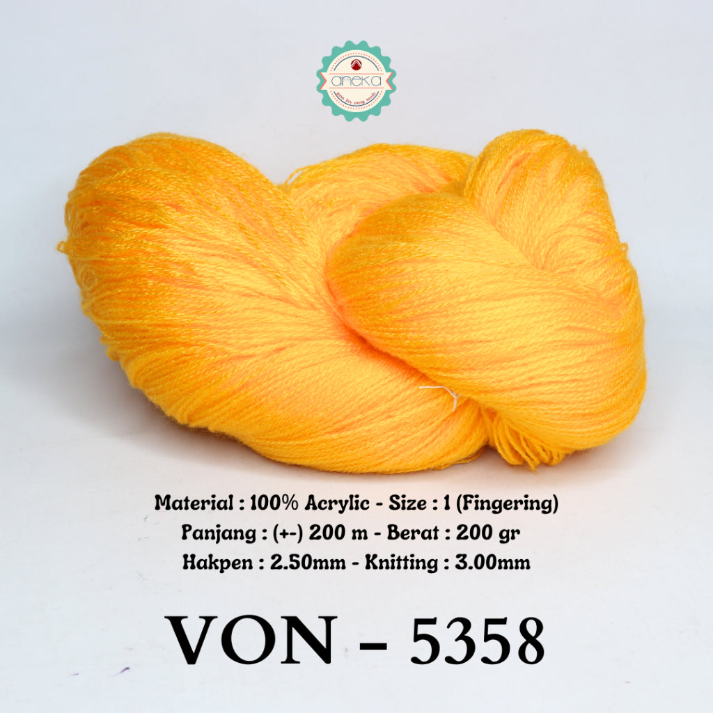 KATALOG - Benang Rajut Wool / Wol / Siet Yarn 200 gram VONEL (BENTUK HANK, TIDAK DIGULUNG) PART 1