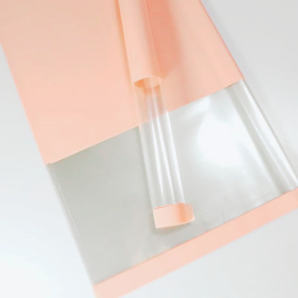 AnekaBenang - [ Sheet ] Flower Bouquet Cellophane Paper [ OPP Semi Color ] Flower Wrapping Paper Celophane