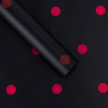 ANEKA - [ LEMBARAN ] Kertas Cellophane Buket Bunga [Polkadot] Flower Bouquet Wrapping Paper Celophane