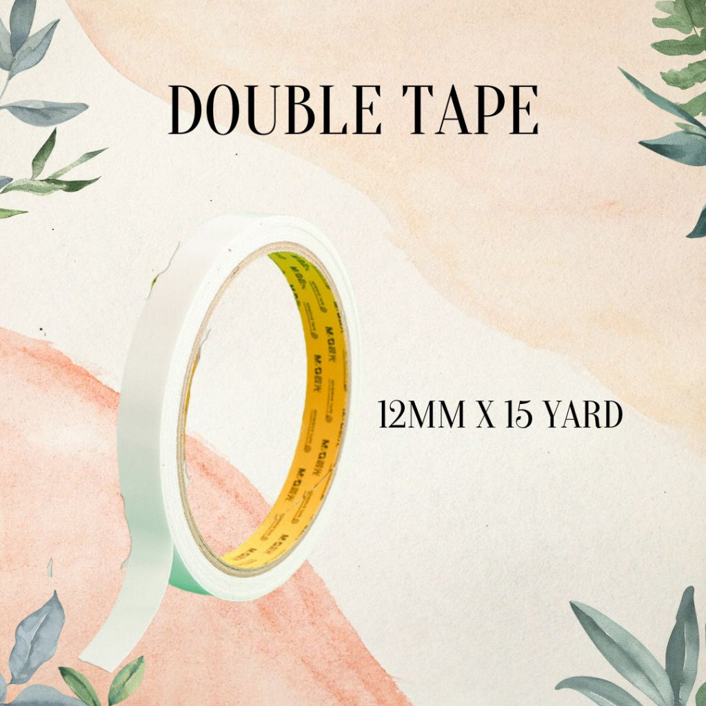 AnekaBenang - Double Tape / Dobel Tip 12 mm & 24 mm  / 15 Yard