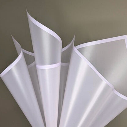 ANEKA - [ 20 Lembar ] Kertas Cellophane Buket Bunga [Matt List] Flower Wrapping Paper Celophane