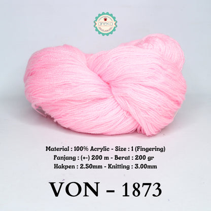 KATALOG - Benang Rajut Wool / Wol / Siet Yarn 200 gram VONEL (BENTUK HANK, TIDAK DIGULUNG) PART 2