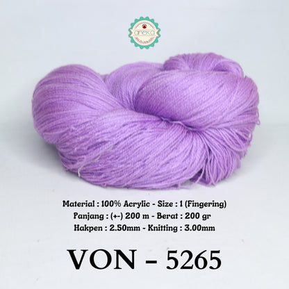 KATALOG - Benang Rajut Wool / Wol / Siet Yarn 200 gram VONEL (BENTUK HANK, TIDAK DIGULUNG) PART 2