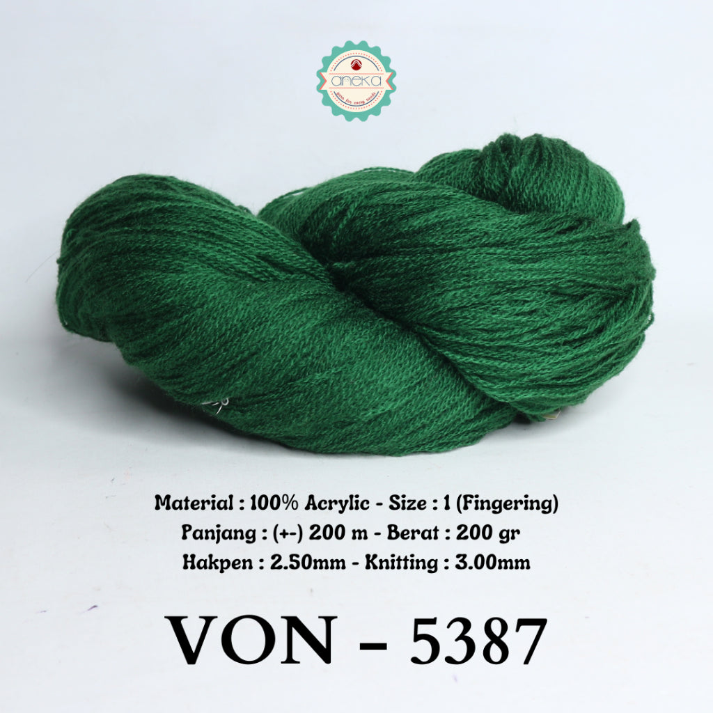KATALOG - Benang Rajut Wool / Wol / Siet Yarn 200 gram VONEL (BENTUK HANK, TIDAK DIGULUNG) PART 2