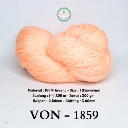 KATALOG - Benang Rajut Wool / Wol / Siet Yarn 200 gram VONEL (BENTUK HANK, TIDAK DIGULUNG) PART 2
