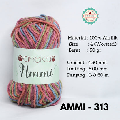 KATALOG - Benang Rajut Ammi Sembur / 100% Acrylic / 6 Ply Akrilik PART 2